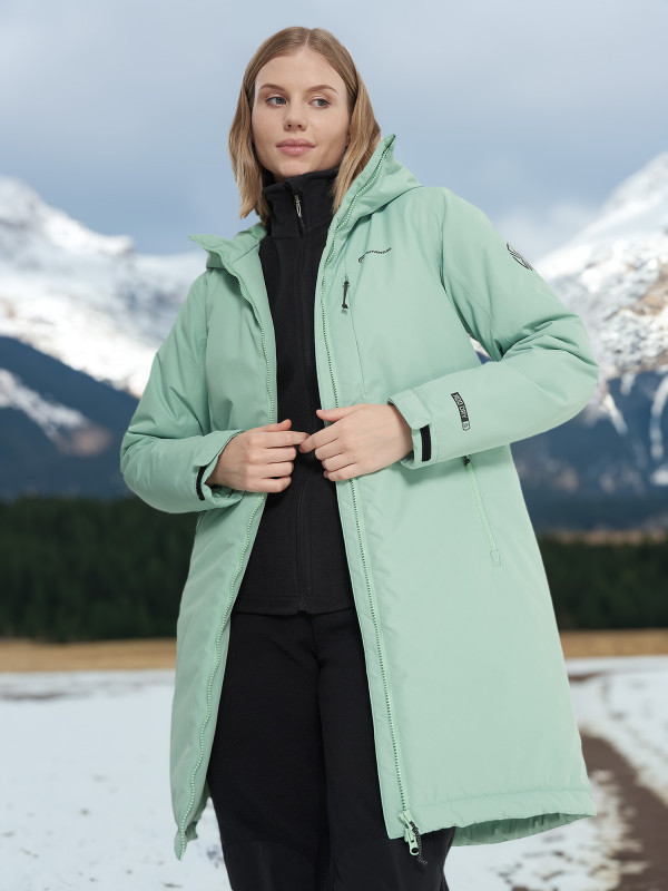 Куртка утепленная женская Outventure арт. 130245 черный цвет — купить за 8999 руб., отзывы в интернет-магазине Спортмастер