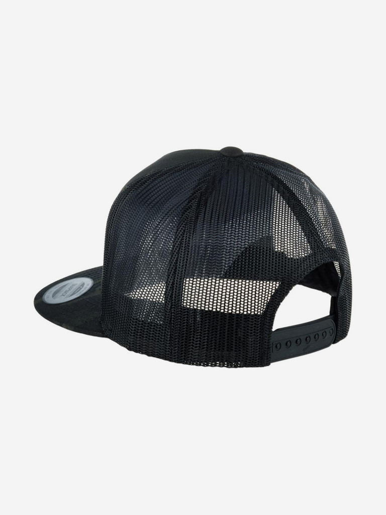 Бейсболка с прямым козырьком FLEXFIT 6006MC (оливковый)