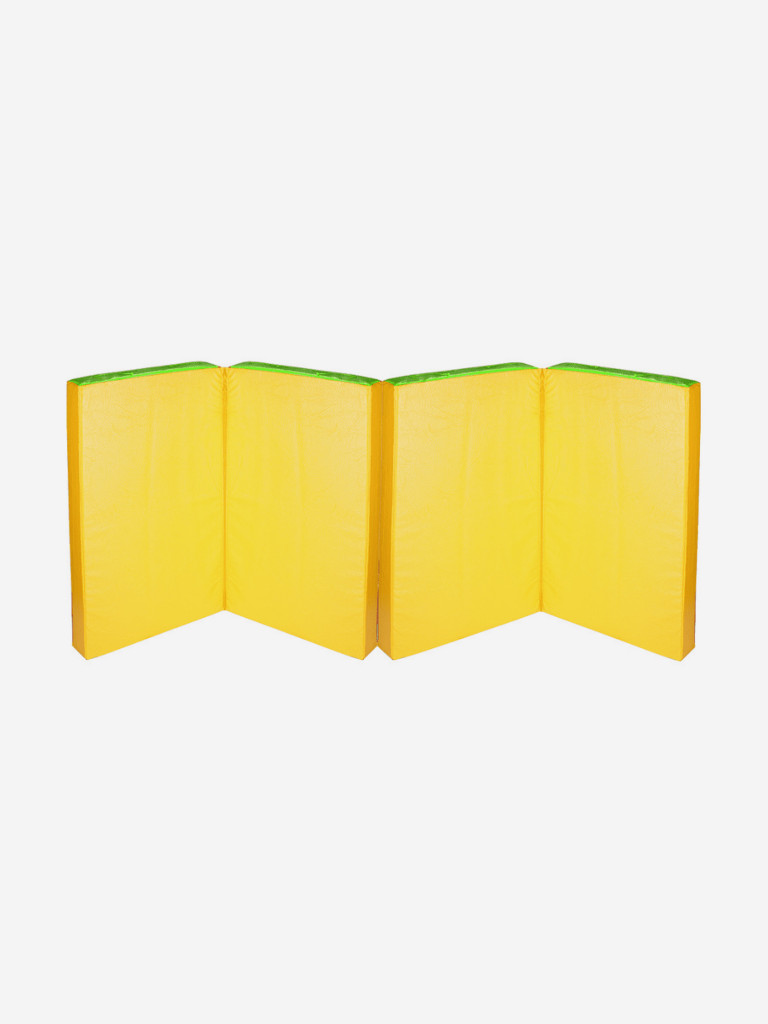 Мат для шведской стенки (100x200x10 см) Sportlim Зелено-желтый