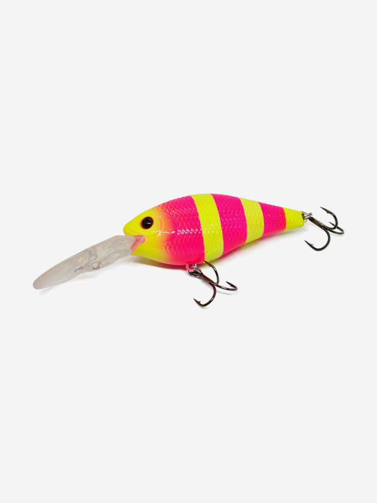 Воблер Mottomo Deep Wrestler 70F 17,5g Pink Chartreuse
