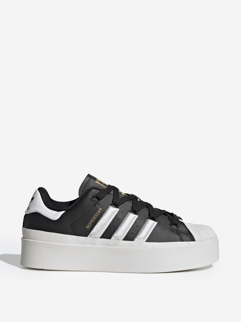 фото Кеды женские adidas superstar bonega, черный