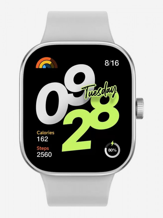 Умные часы Xiaomi Redmi Watch 4 M2315W1, серебристые, EU