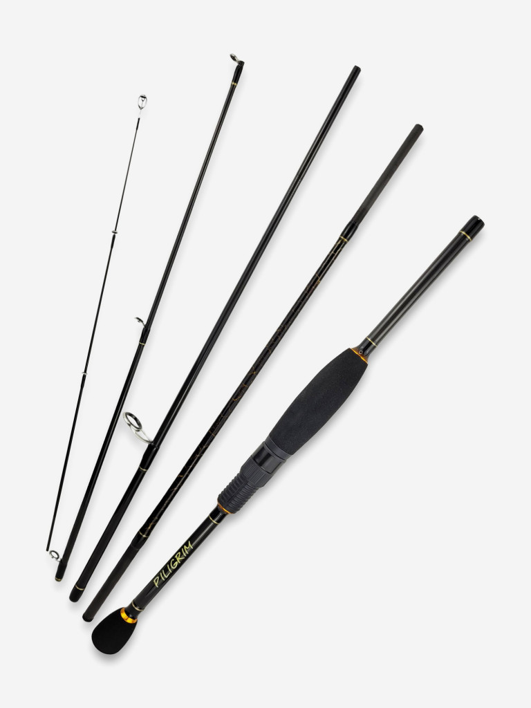 Спиннинг для рыбалки Fish Crystal PILIGRIM SP605ML-20 (1.80м 5-20гр), M/F, 5 секц.