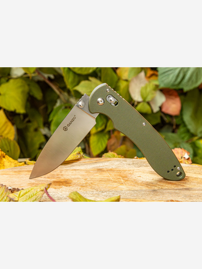 Нож Ganzo G740 зеленый