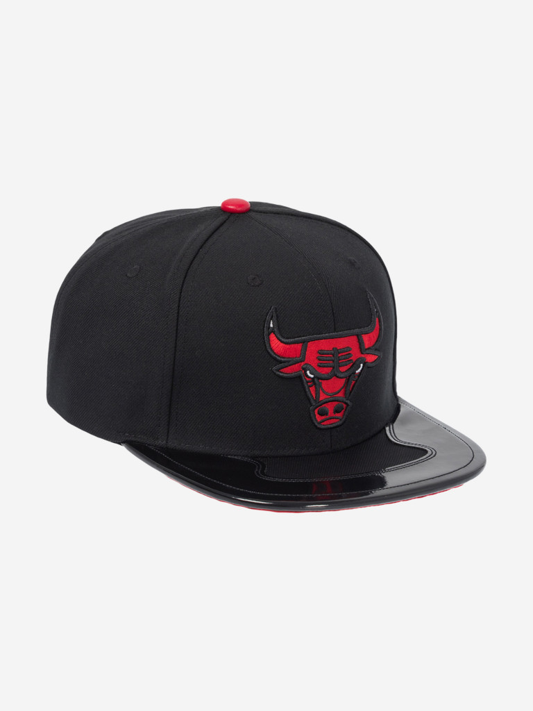 Бейсболка с прямым козырьком MITCHELL NESS HS8033-CBURDBK Chicago Bulls NBA