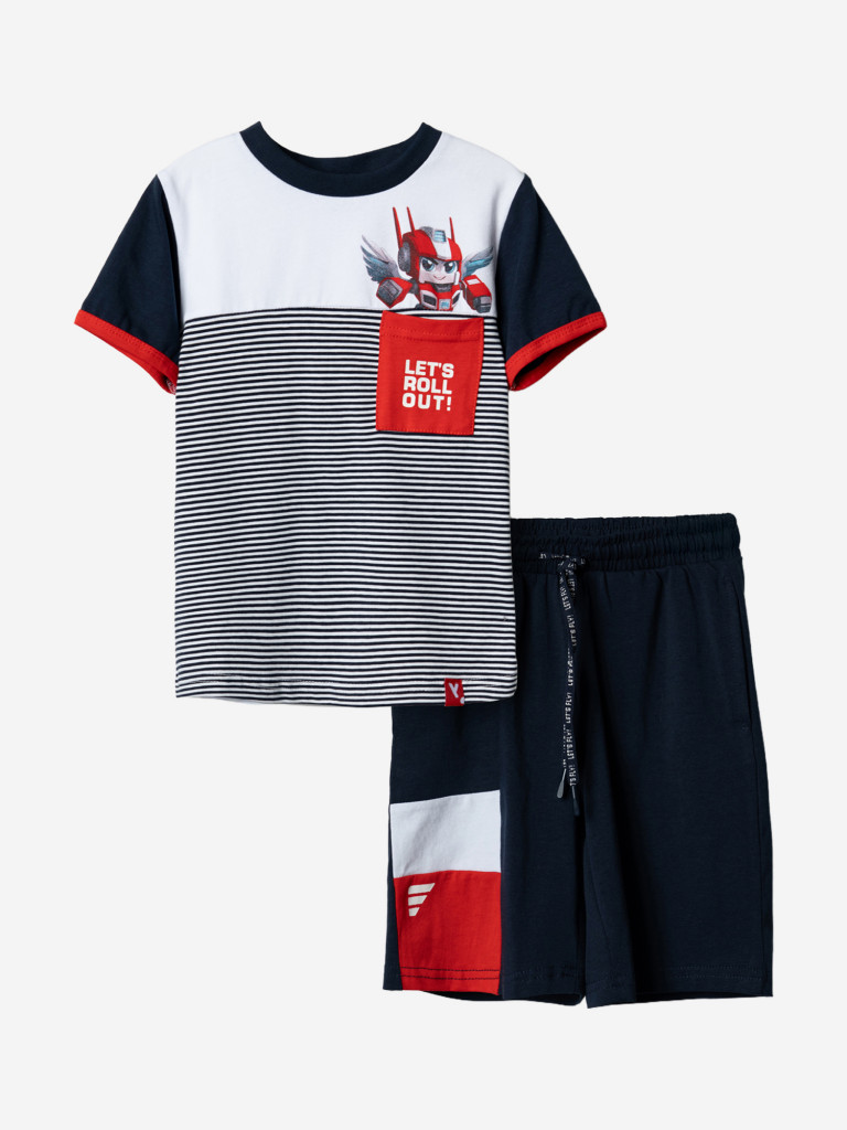 Комплект для мальчиков: футболка, шорты PlayToday