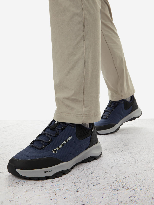 Кроссовки утепленные мужские Northland Fels Nylon Low арт. 116260 индиго цвет — купить за 6999 руб., отзывы в интернет-магазине Спортмастер