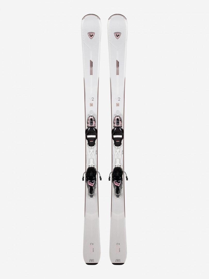 Горные лыжи женские Rossignol Nova 2 + крепления XP10, Белый