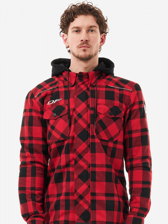 Моторубашка мужская Dragonfly Streetfighter с защитой