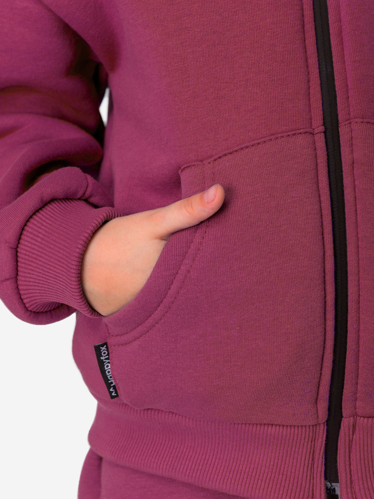 Костюм спортивный для девочек теплый с начесом Happyfox