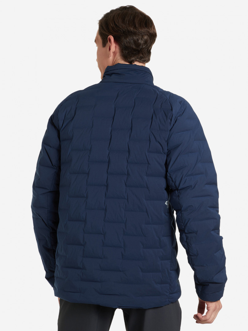 фото Пуховик мужской mountain hardwear stretchdown™ jacket, синий