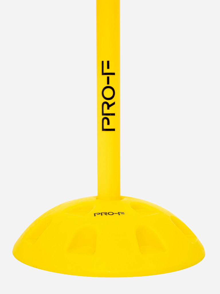 Комплект штанг для конусов и баз 1 метр желтые PRO-F 4 шт