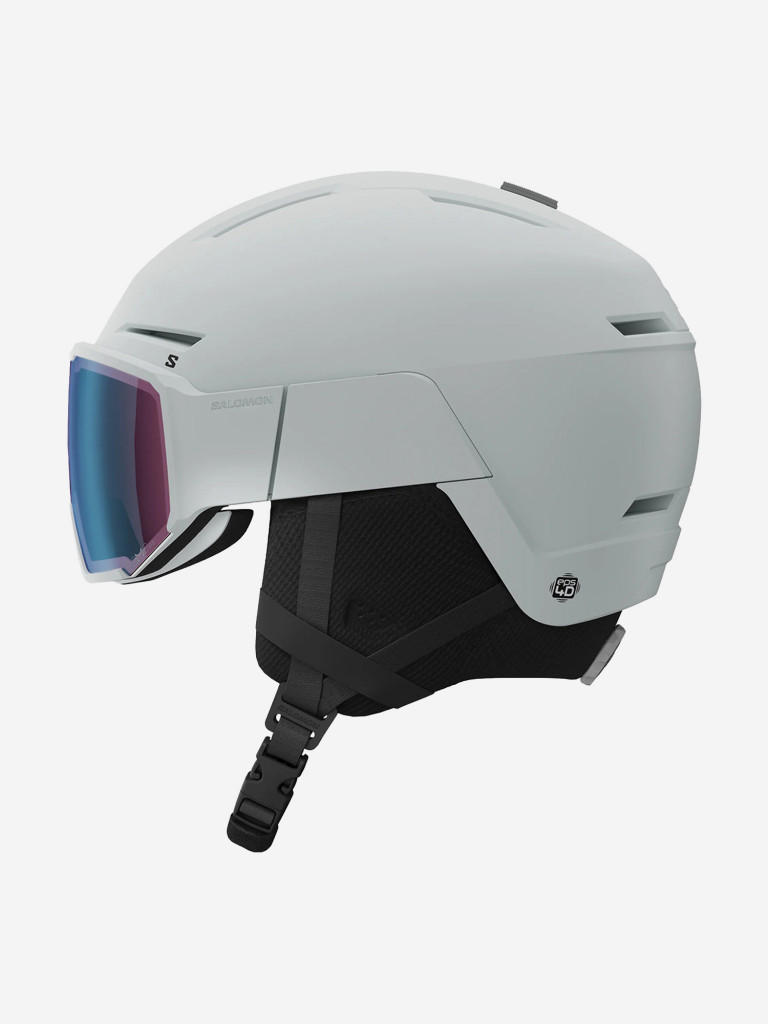 Горнолыжный шлем с визором Salomon Osmo Pro Sigma Photo Светло-Серый Cat. 1-3