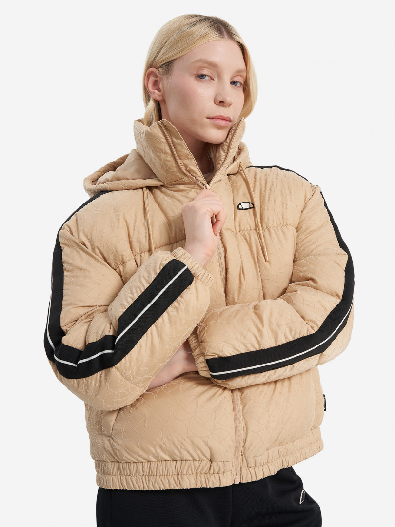 фото Куртка утепленная женская ellesse, бежевый