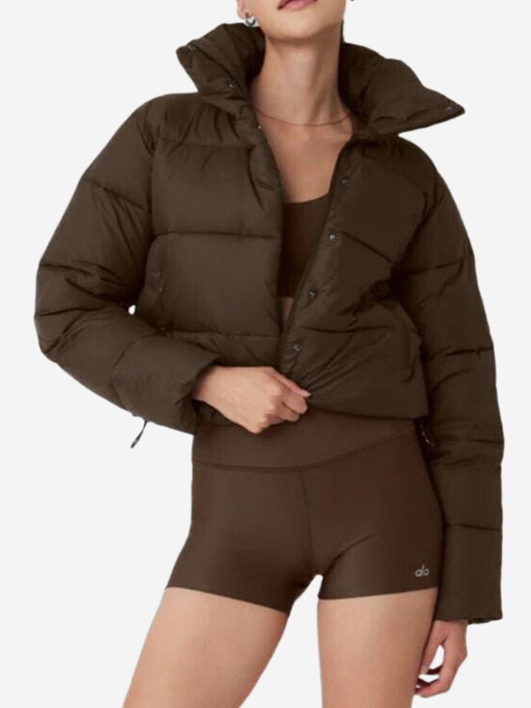 Куртка женская утепленная Alo Yoga Gold Rush Puffer