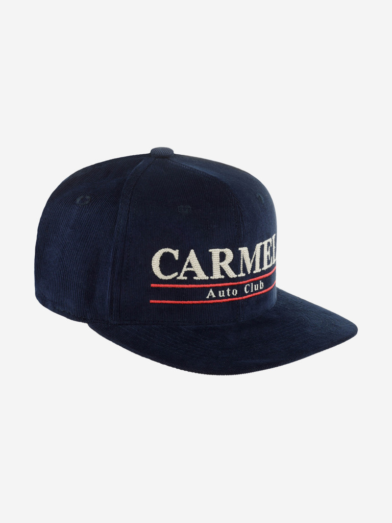 Бейсболка с прямым козырьком HOOD 100-TWC028-CA106-NY Carmel (синий)
