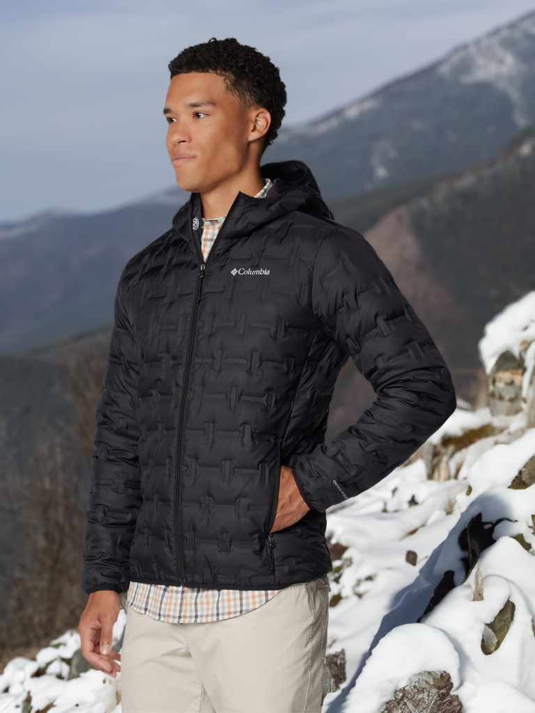 Пуховик мужской Columbia Delta Ridge II Down Hooded Jacket