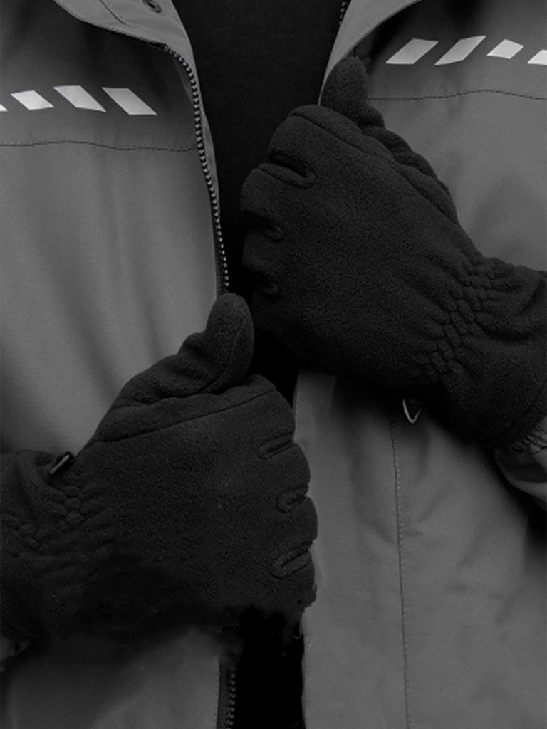 Перчатки демисезонные Nisus Brave для рыбалки и охоты