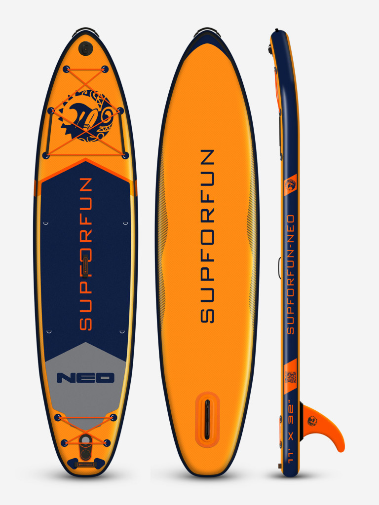 Cап борд надувной SUPFORFUN NEO 11 335х81х15 в максимальной комплектации.