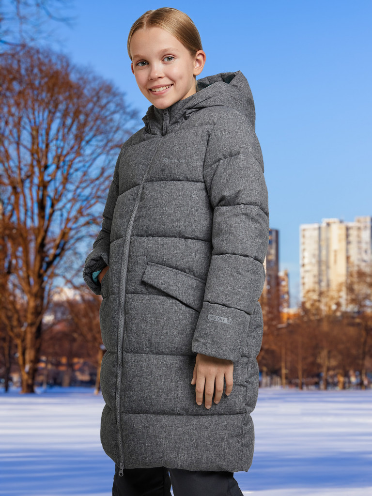 Пальто утепленное для девочек Outventure