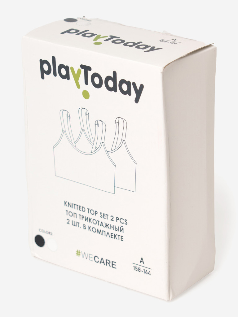 Топ-бра девочек, 2 шт PlayToday