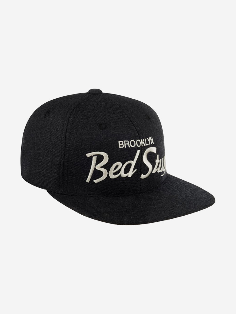 Бейсболка с прямым козырьком HOOD 100-MWL001-NY003-FT Bed Stuy, NY (черный)