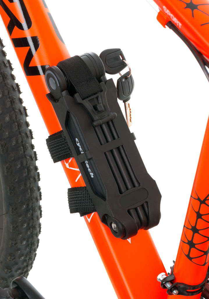 Замок велосипедный с ключами Cyclotech — купить за 539 рублей в ...