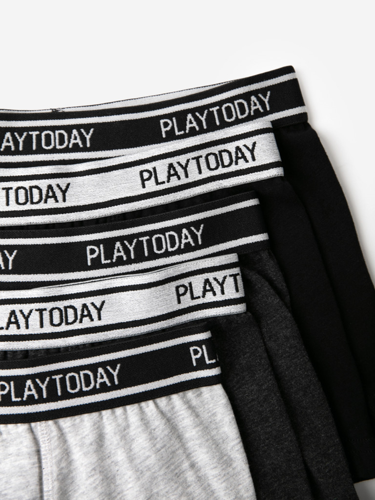 Трусы для мальчиков - боксеры, 5 шт PlayToday