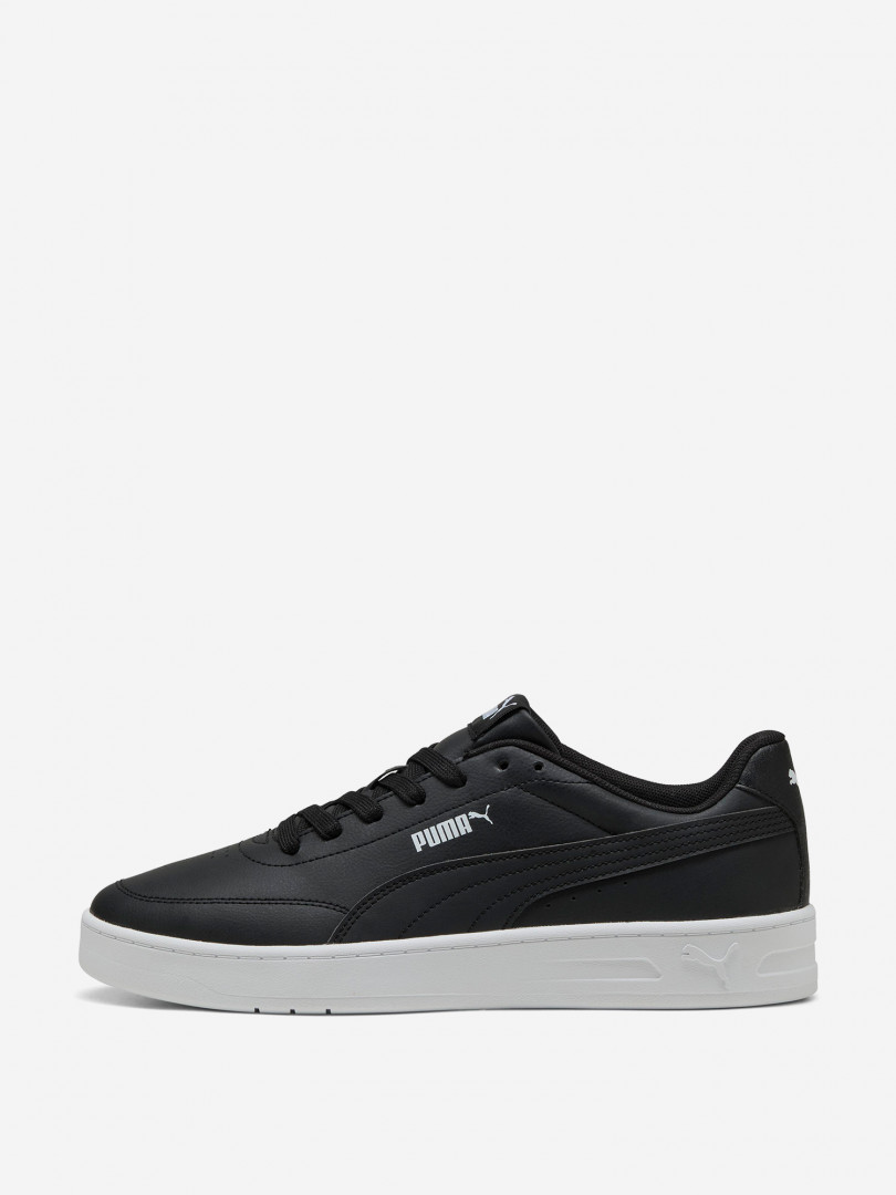 фото Кеды мужские puma court classic clean, черный