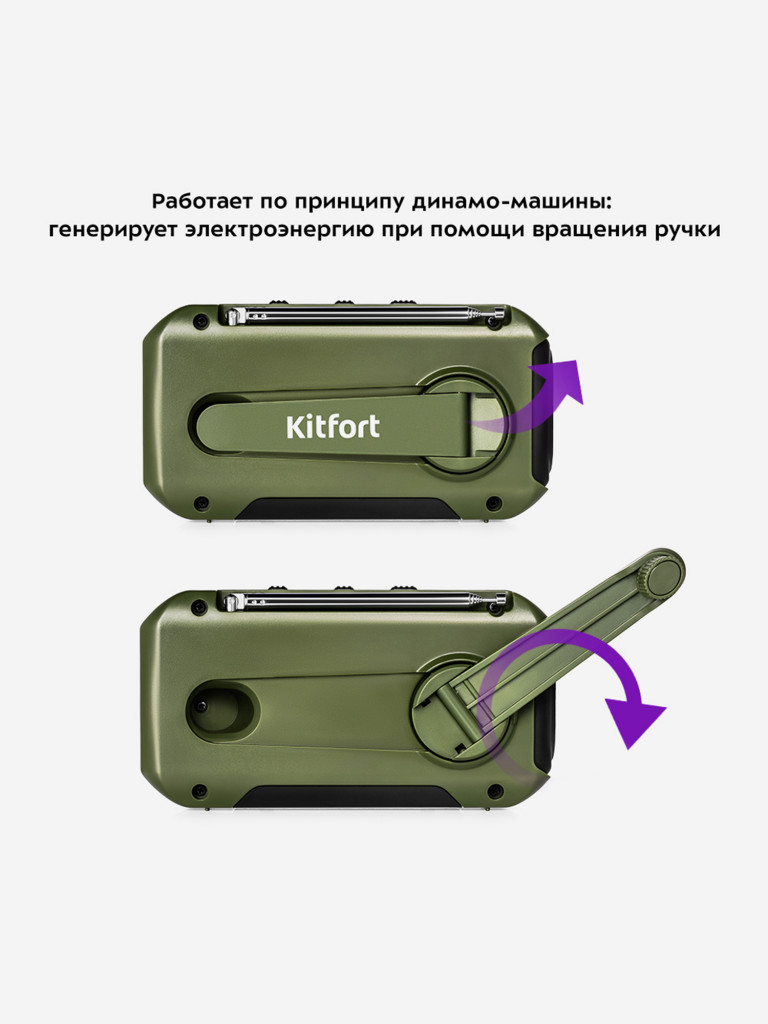 Кемпинговый фонарь 5 в 1 Kitfort КТ-3341