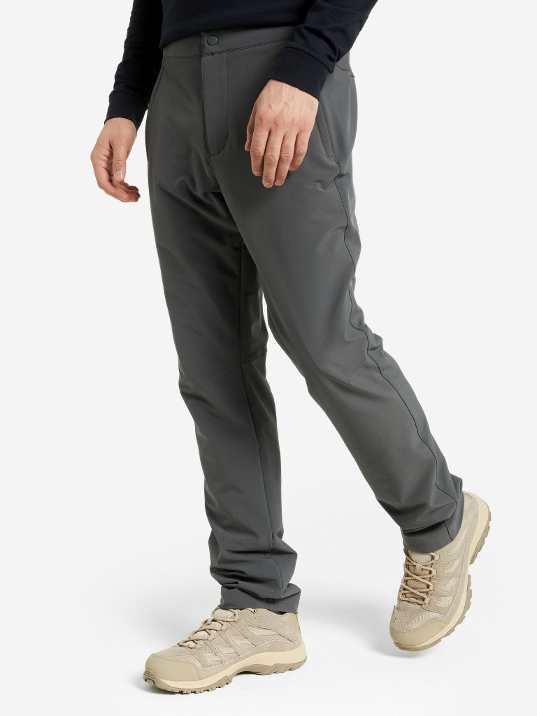 Брюки мужские Columbia West Plains Lined Pant серый цвет — купить за 2699  руб. со скидкой 70 %, отзывы в интернет-магазине Спортмастер