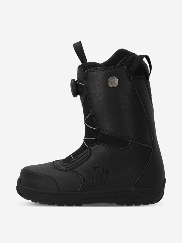 Сноубордические ботинки Terror Crew Fitgo черный цвет — купить за 14489 руб. со скидкой 30 %, отзывы в интернет-магазине Спортмастер