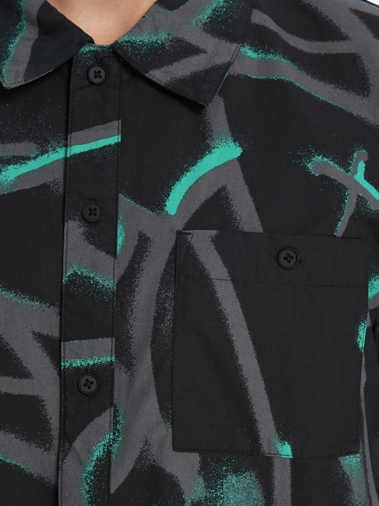 Рубашка с коротким рукавом мужская оверсайз Termit