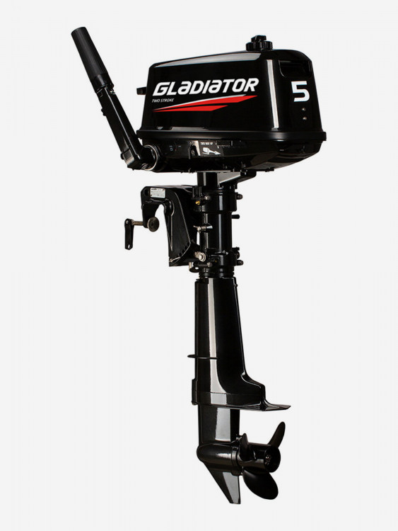 Двухтактный подвесной лодочный мотор GLADIATOR G5FHS