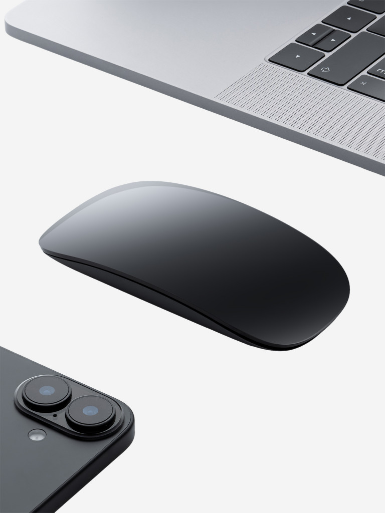 Мышь беспроводная Deppa Neo Mouse, Bluetooth 5.1, 500 мА-ч с сенсорной прокруткой