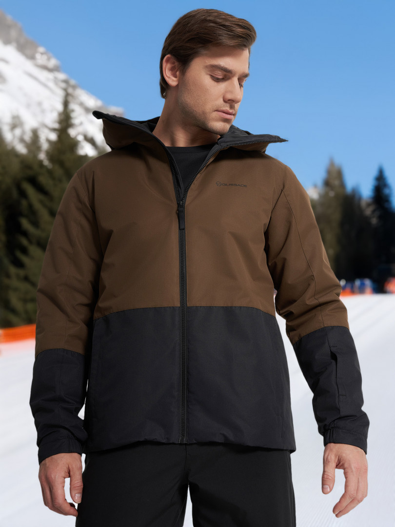 Куртка утепленная мужская Glissade Коричневый 5999₽