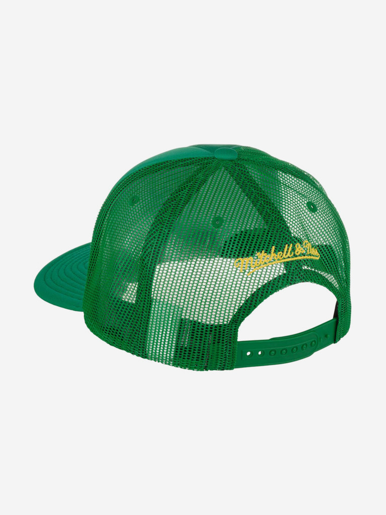 Бейсболка с сеточкой MITCHELL NESS 6HSSSH21352-BCEGREN Boston Celtics NBA