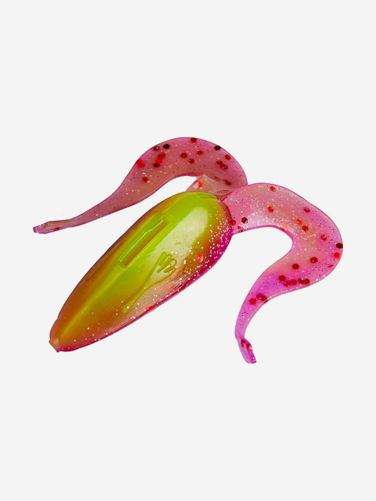 Мягкая приманка лягушка Helios Frog, 2,56" / 6,5 см, Fio & Acid lemon, 20 штук (HS-21-027-N-20)