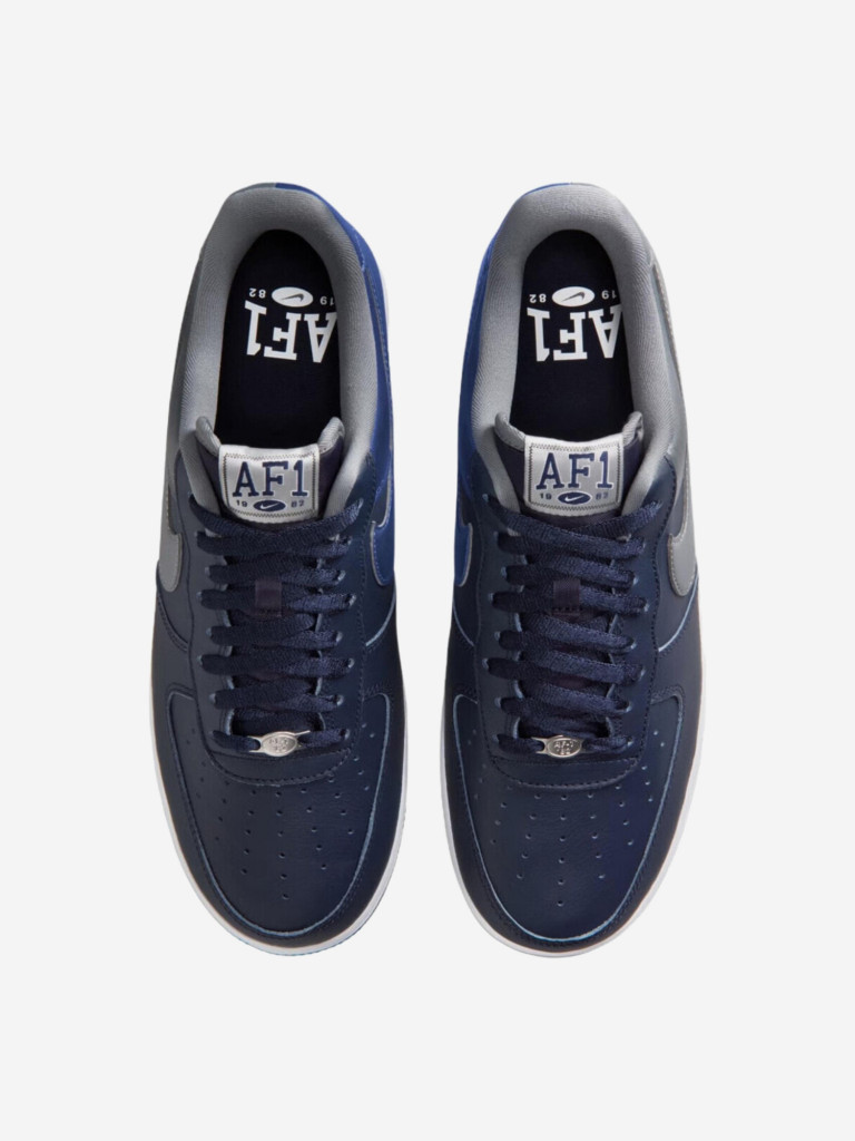 Кроссовки Nike Air Force 1 Low top Skateboard Shoes Unisex Blue Gray