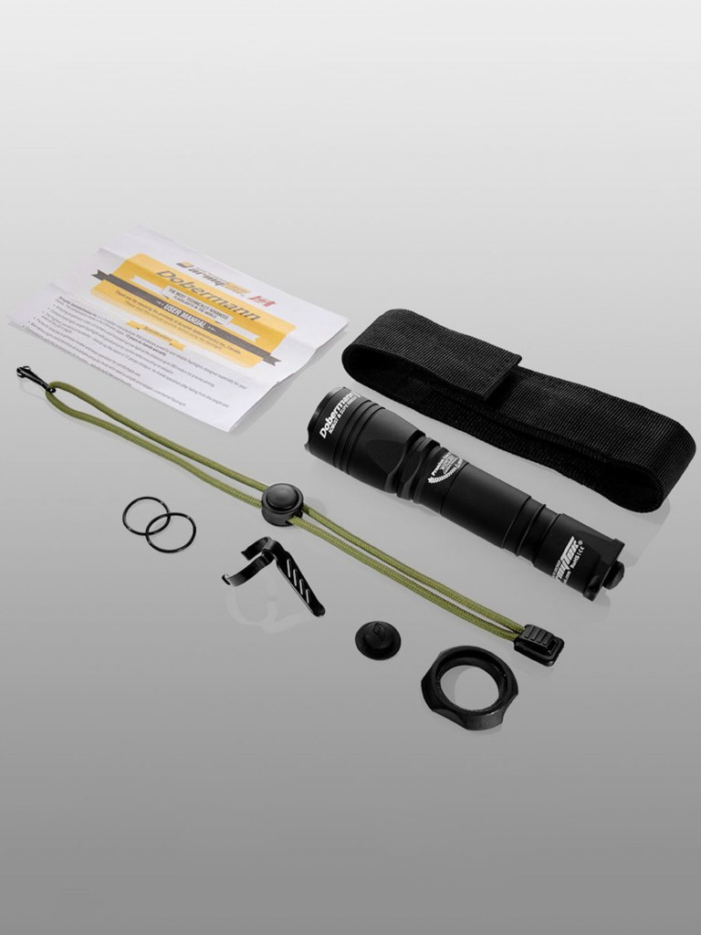 Фонарь ручной Armytek Dobermann XP-L, 930 лм, теплый свет