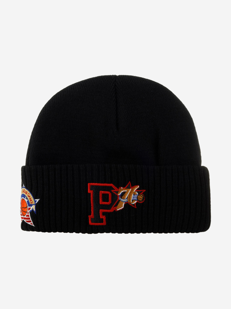 Шапка с отворотом MITCHELL NESS KTCFMM21153-P76BLCK Philadelphia 76Ers NBA