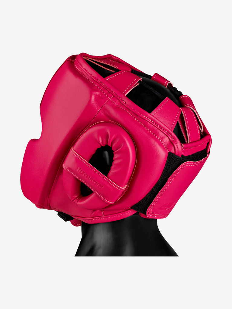 Боксерский шлем мексиканского стиля Ultimatumboxing Gen5Mex-Hth Magenta с алькантарой