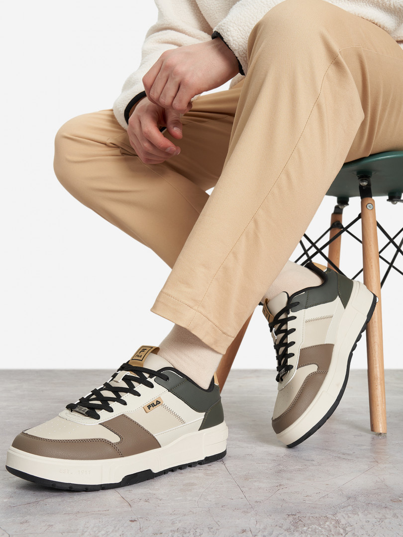 фото Кеды мужские fila fx-1000 low, бежевый