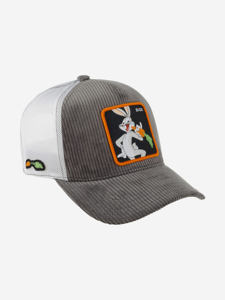 Бейсболка с сеточкой CAPSLAB CL/LOO8/1/CT/BUG6 Looney Tunes Bugs Bunny (серый)