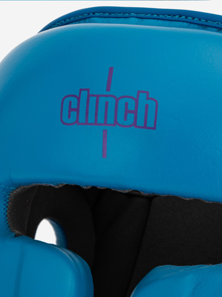 Шлем боксерский Clinch Undefeated светло-синий