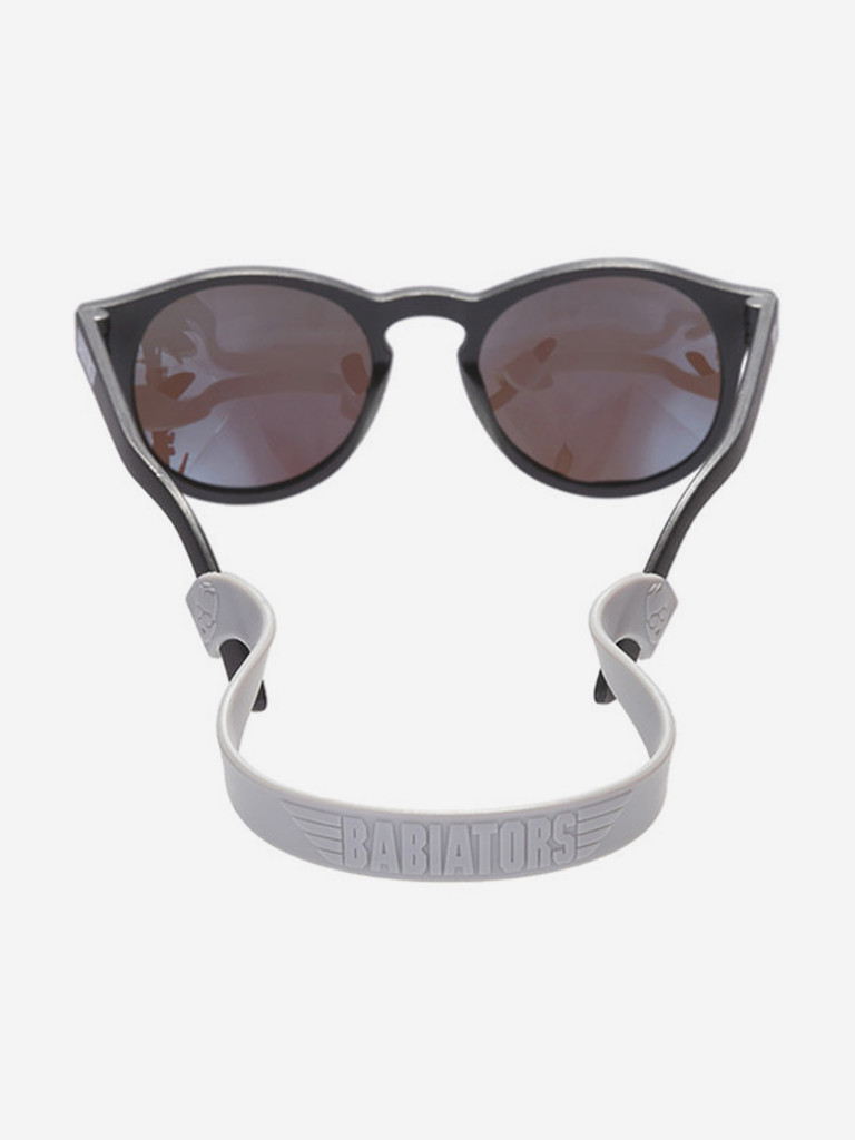 Ремешок из силикона для крепления очков Babiators на шее. Цвет: светло-серый