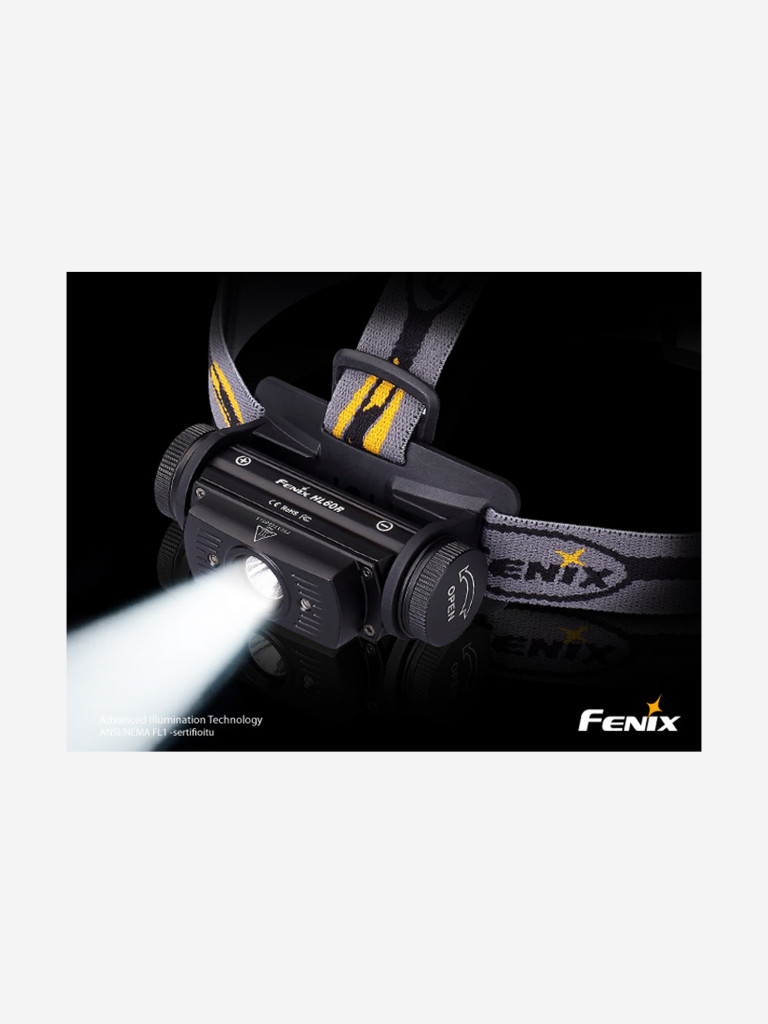 Налобный фонарь Fenix HL60R Cree XM-L2 U2 Neutral White LED, HL60RU2