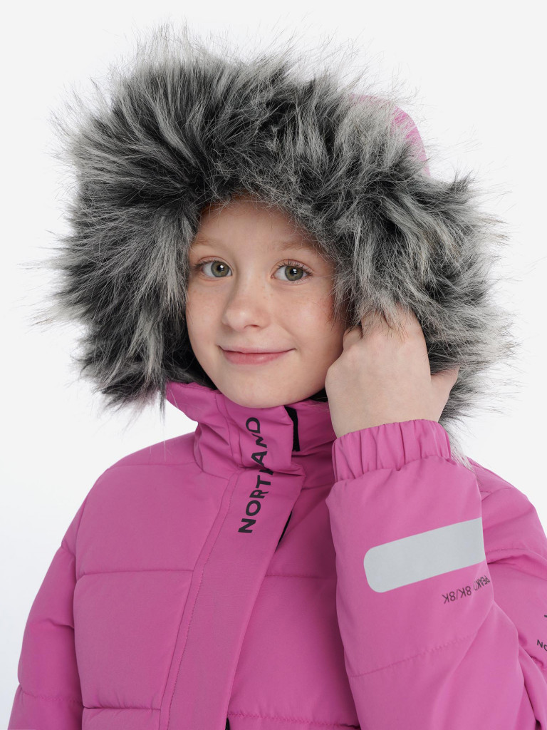 Пальто утепленное для девочек Northland