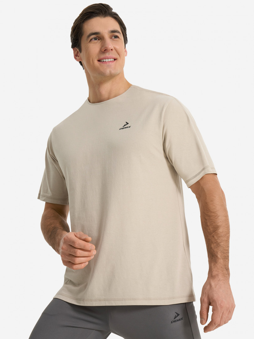 Футболка мужская Demix Бежевый 849₽