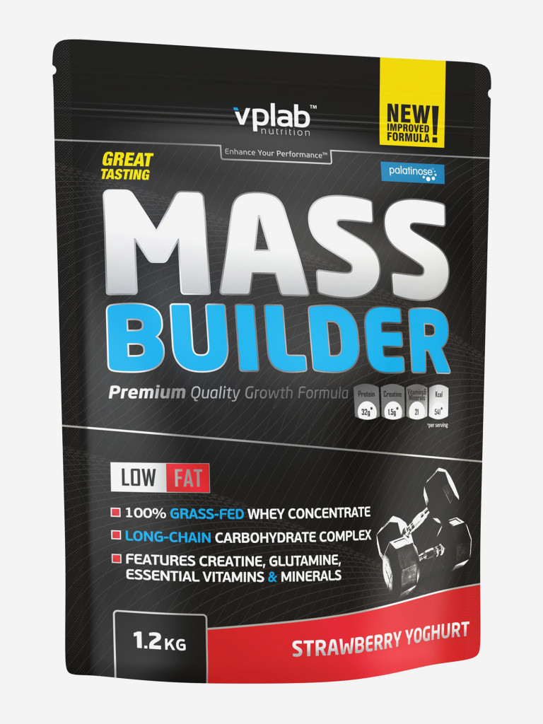 Гейнер Vplab Nutrition, клубника йогурт